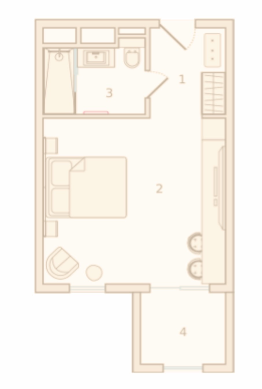 Комната 36.5 м², 3/6, фотография 9
